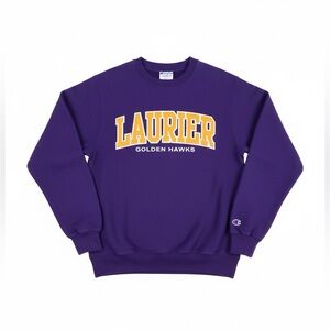 Laurier Golden Hawks Champion Eco Crew Neck Sweatshirt